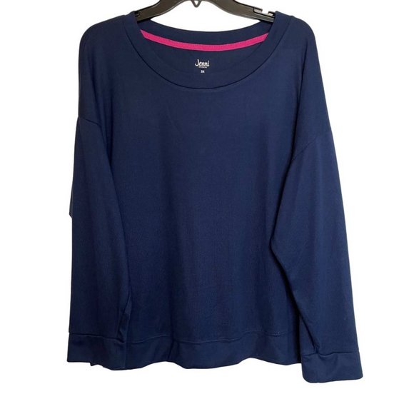 JENNI Long Sleeve Mix It Holiday Pajama Set XXL (8181) - Picture 6 of 10